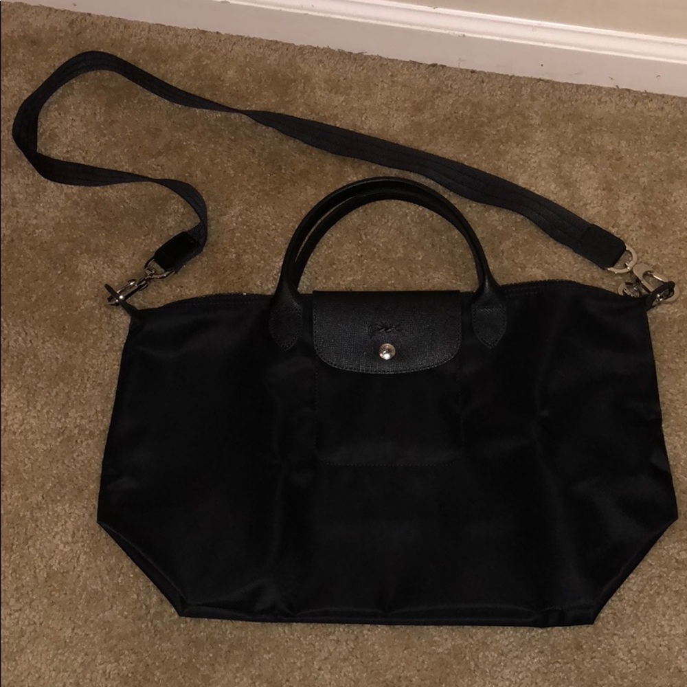 NWT Longchamp Medium Le Pliage Nylon tote